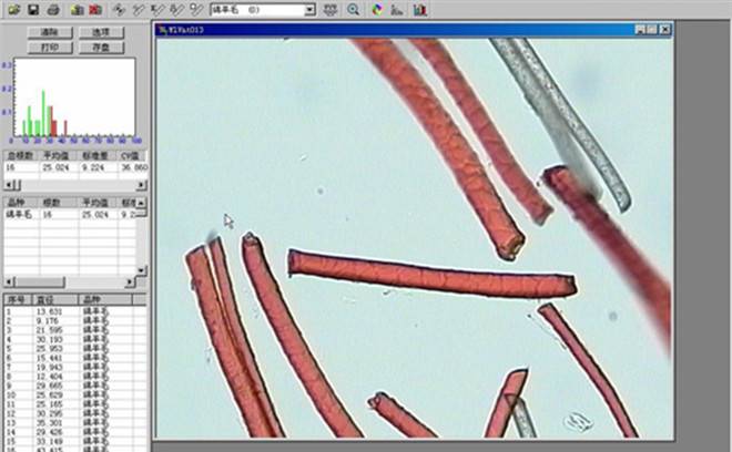 纤维分析软件WY-PS-WT2